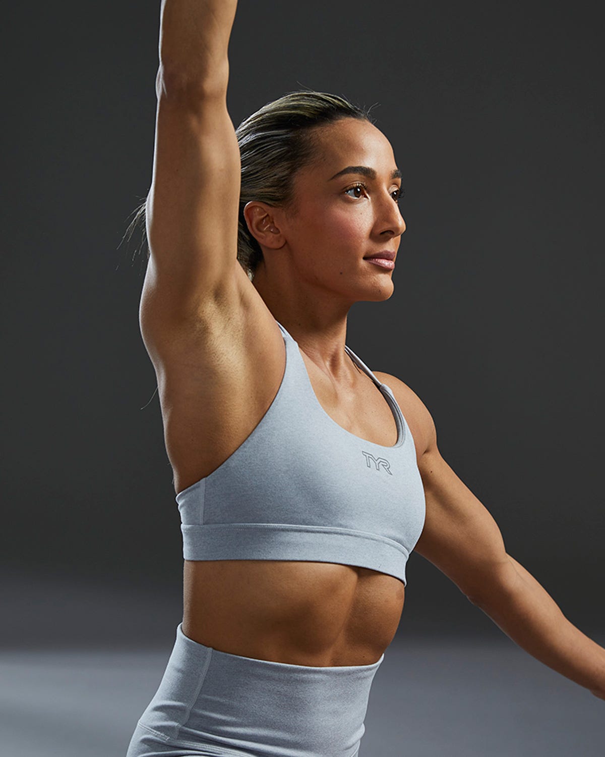TYR Base Kinetic™ Women's Dual Strap Sports Bra - Heather