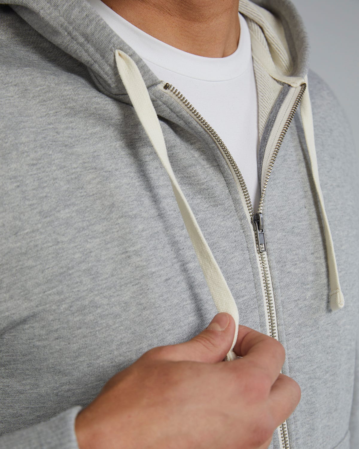 TYR UltraSoft Men's Heavyweight Terry Full-Zip Hoodie - Solid