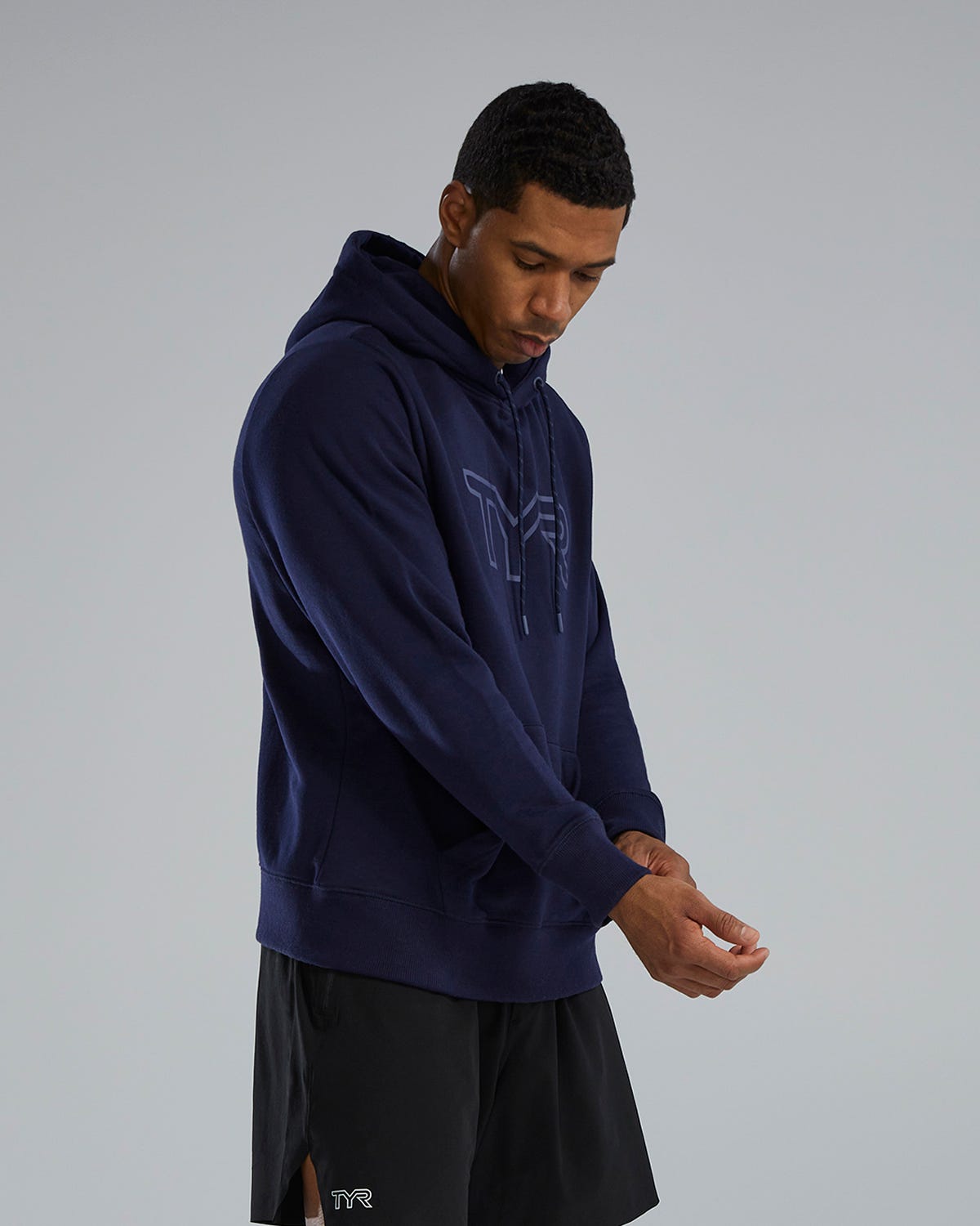 TYR UltraSoft Men's Big Logo Tech Hoodie