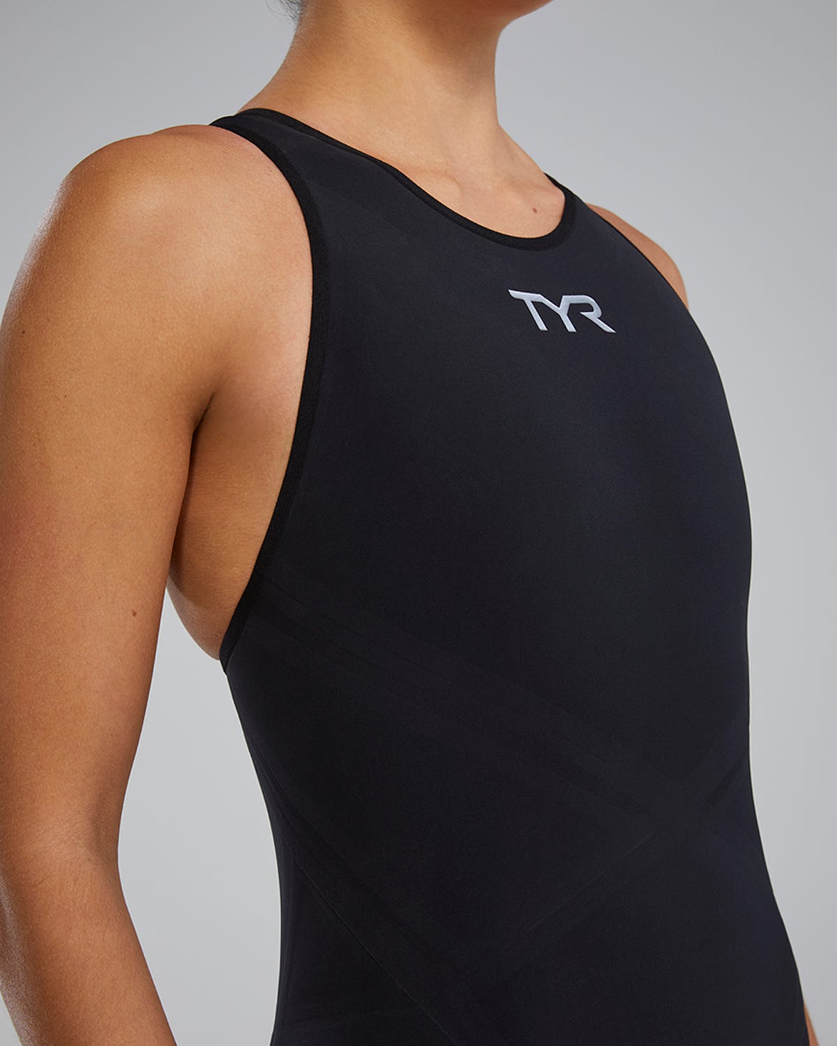 Women's Venzo Phantom Closed Back Swimsuit - Solid