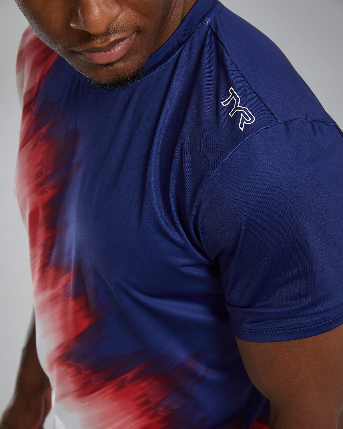 TYR Men's ClimaDry™ Short Sleeve Tech Tee - Tremor