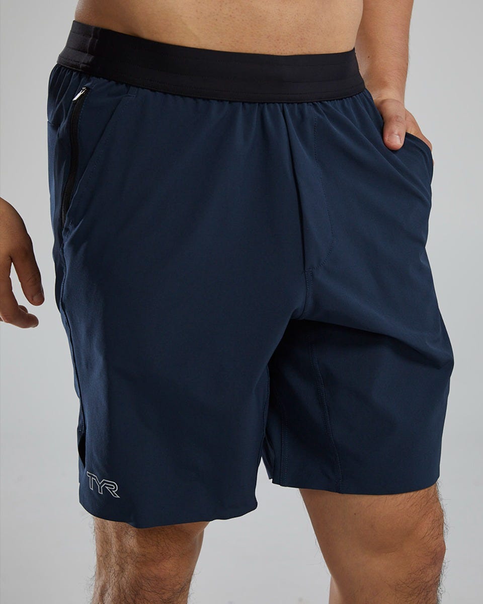 TYR Hydrosphereª Men's Lined 9" Unbroken Shorts - Solid