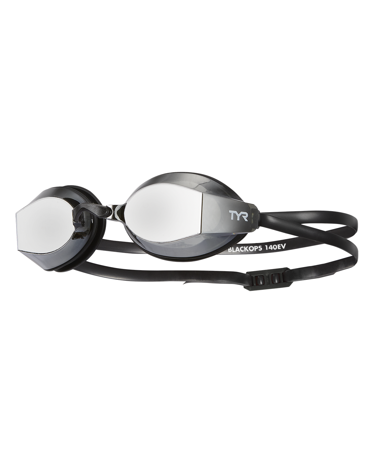  TYR Adults Black Ops 140 EV Mirrored Racing Goggles
