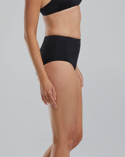  TYR Women's Arielle High Waisted Bikini Bottom - Solid