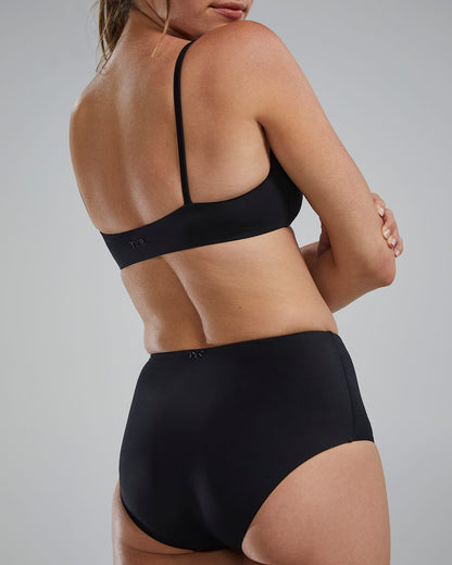  TYR Women's Arielle High Waisted Bikini Bottom - Solid