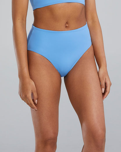  TYR Women's Arielle High Waisted Bikini Bottom - Solid