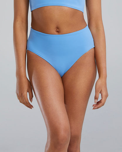  TYR Women's Arielle High Waisted Bikini Bottom - Solid