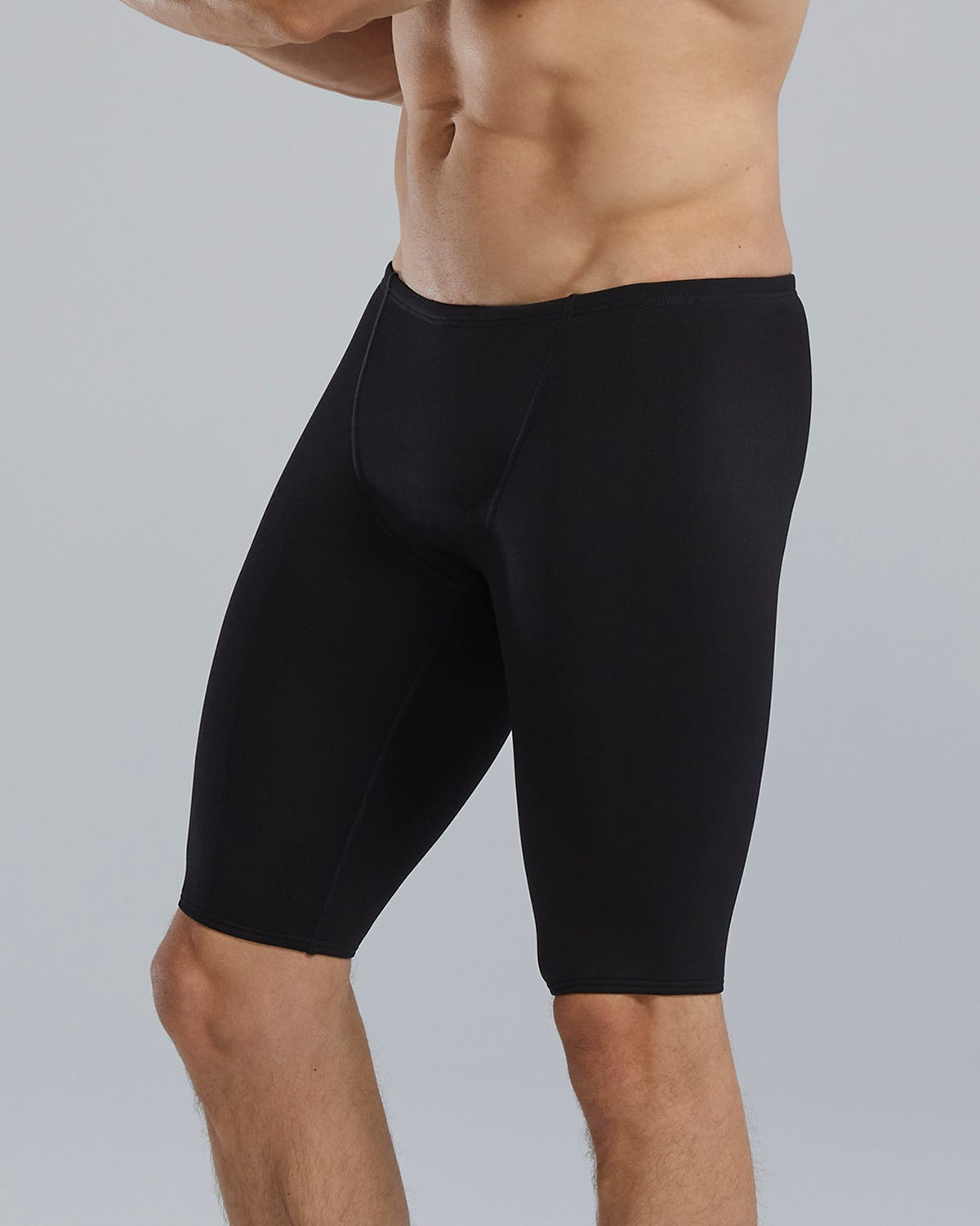  TYR Durafast Elite® Men's Large Logo Jammer Swimsuit - Solid