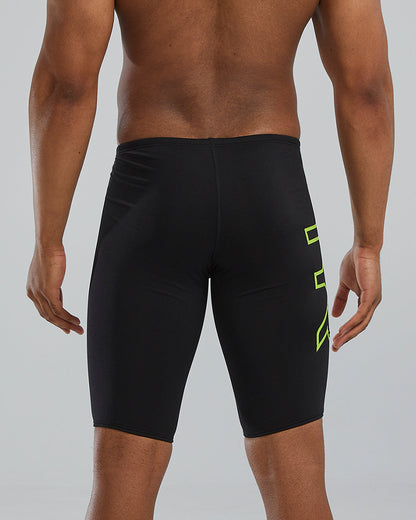  TYR Durafast Elite® Men's Large Logo Jammer Swimsuit - Solid