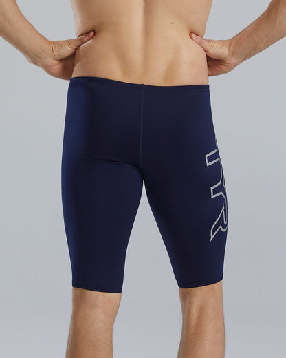  TYR Durafast Elite® Men's Large Logo Jammer Swimsuit - Solid
