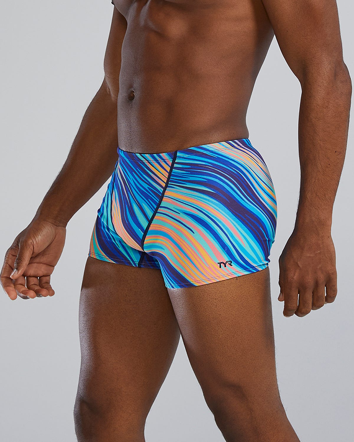  TYR Durafast Elite® Men's Square Leg Swimsuit - Riptide