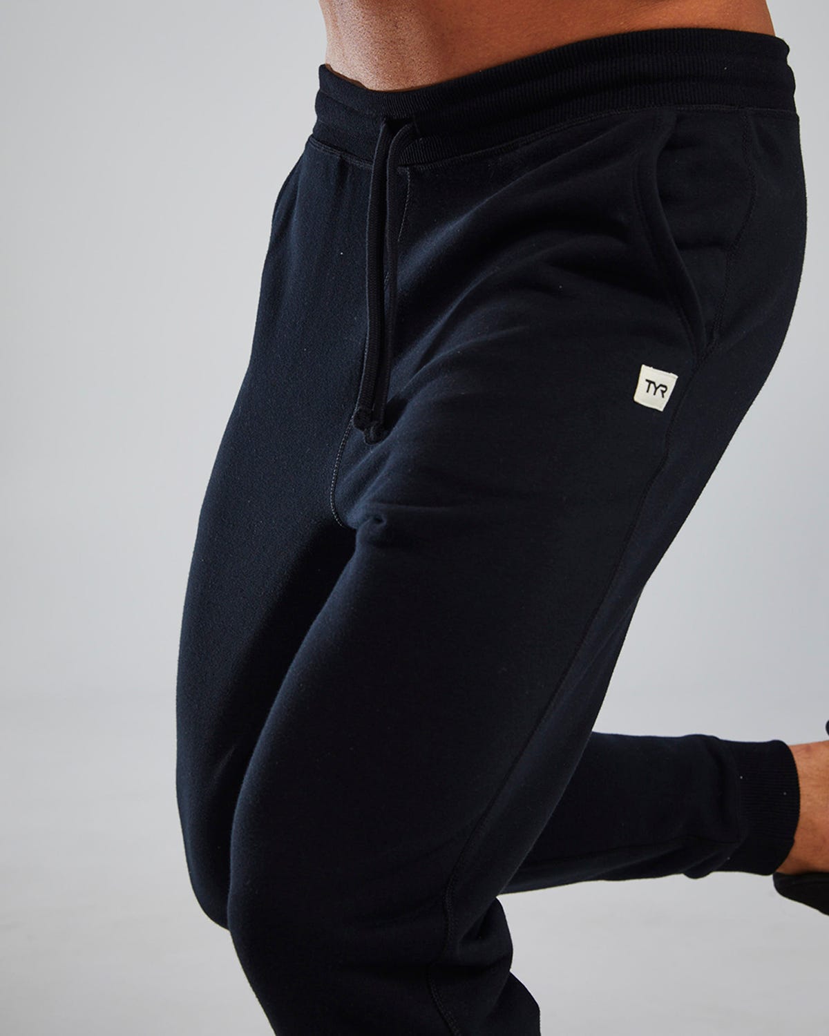  TYR Men's UltraSoft Heavyweight Terry Jogger- Solid