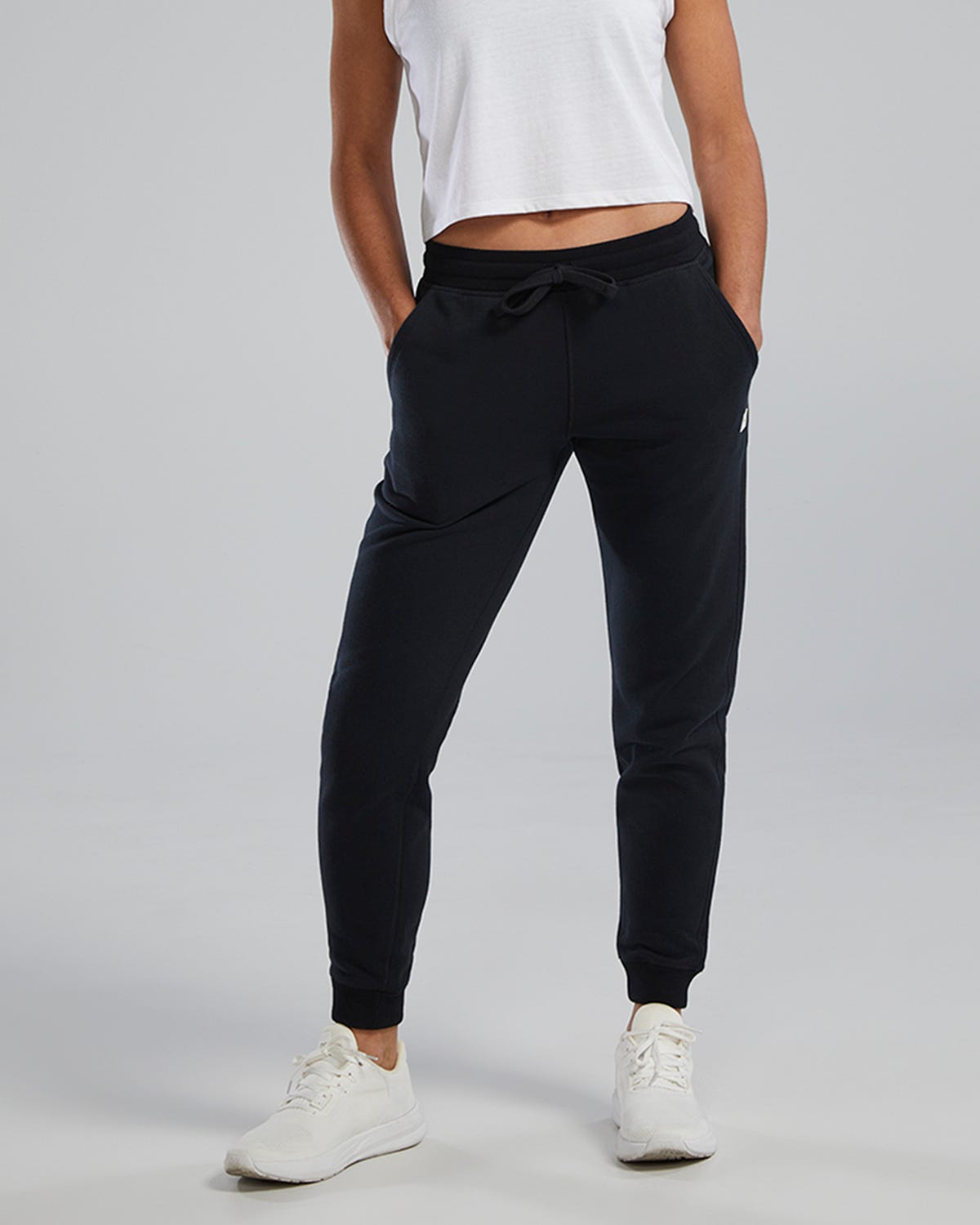  TYR Women's UltraSoft Heavyweight Terry Jogger - Solid