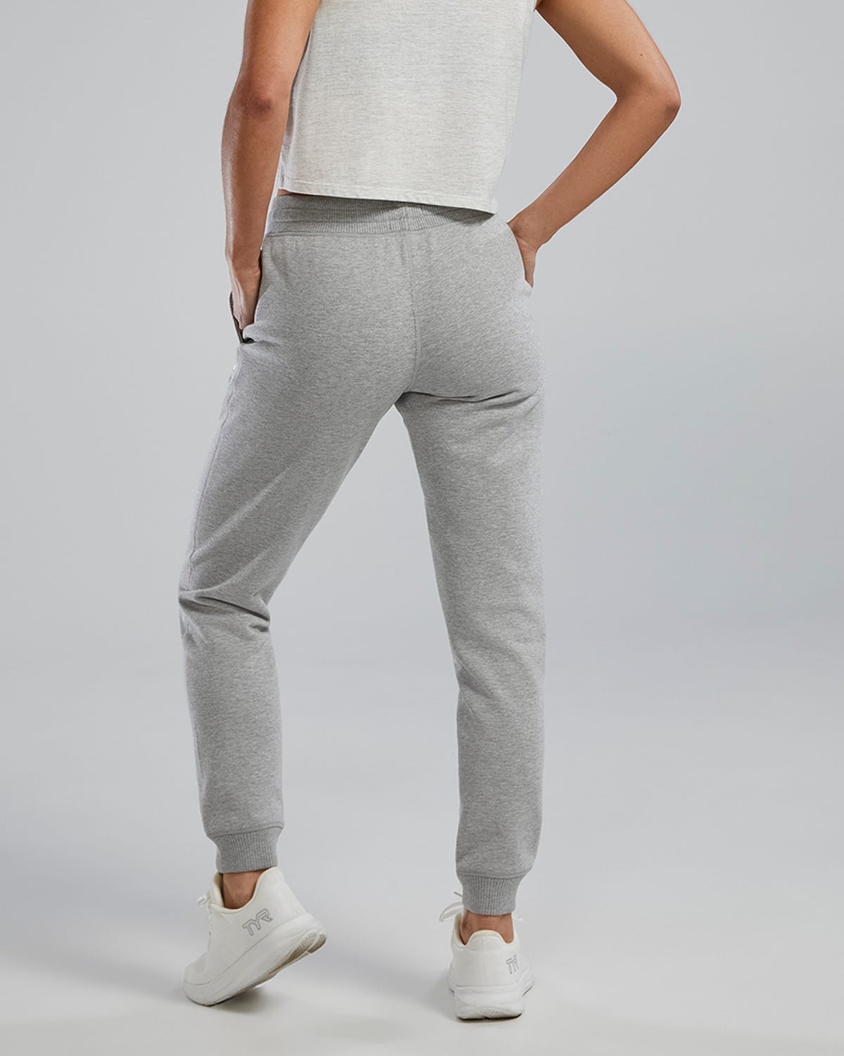  TYR Women's UltraSoft Heavyweight Terry Jogger - Solid