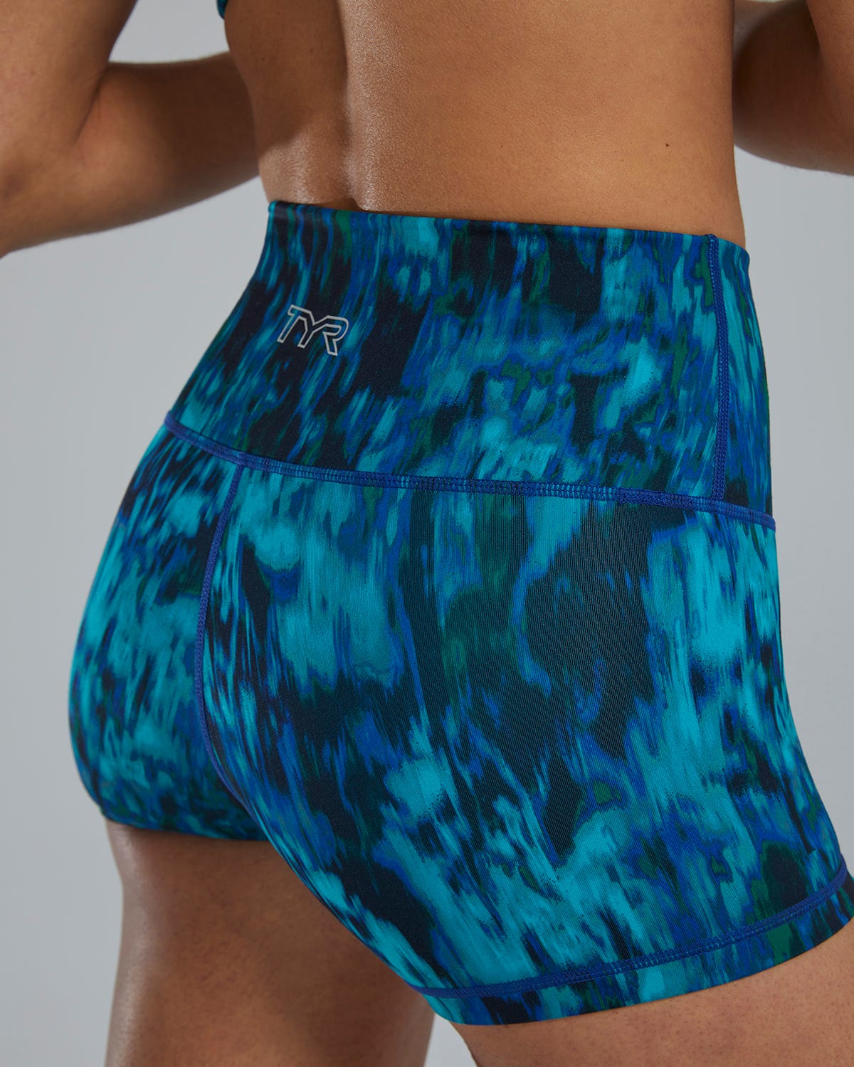  TYR Base Kineticª Women's High-Rise 2" Shorts - Ripplex