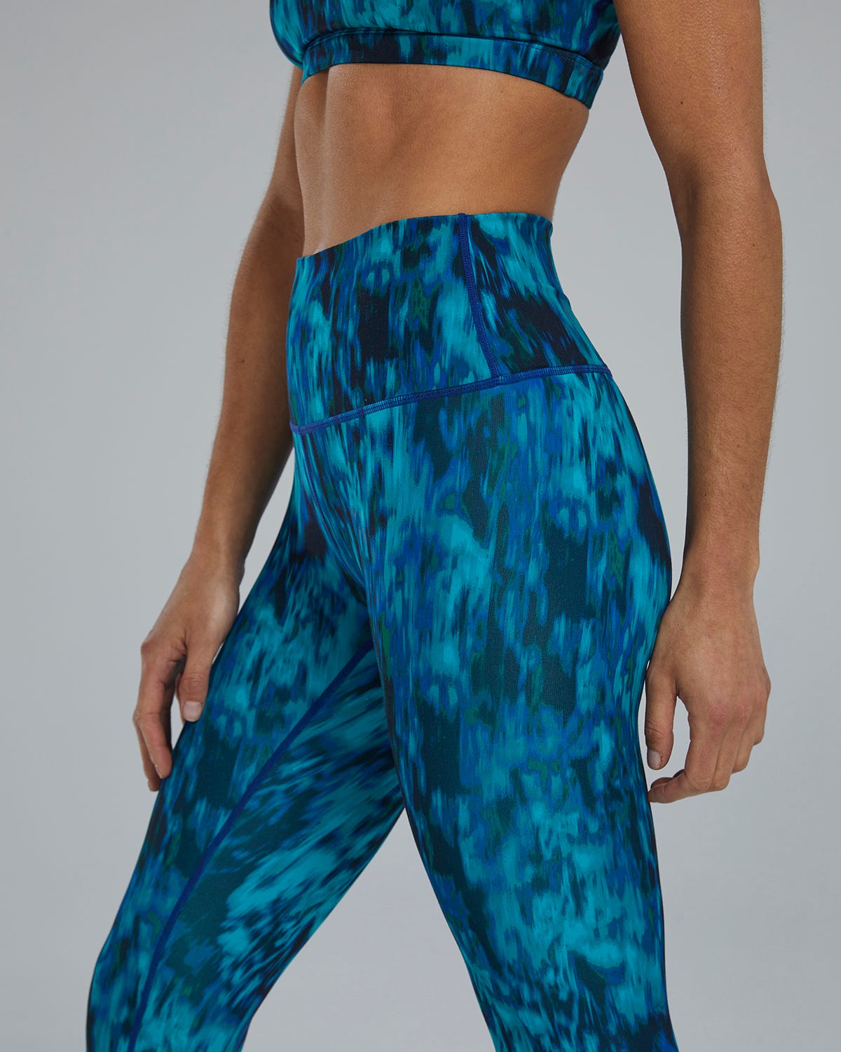  TYR Base Kineticª Women's High-Rise 21" Leggings - Ripplex