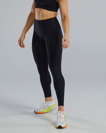  TYR Base Kineticª Women's High-Rise 28" Pocket Leggings - Solid