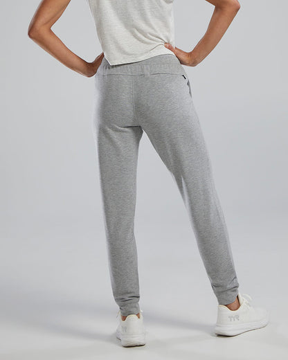  TYR UltraSoftWomen's Midweight Terry A.M. Joggers - Solid / Heather