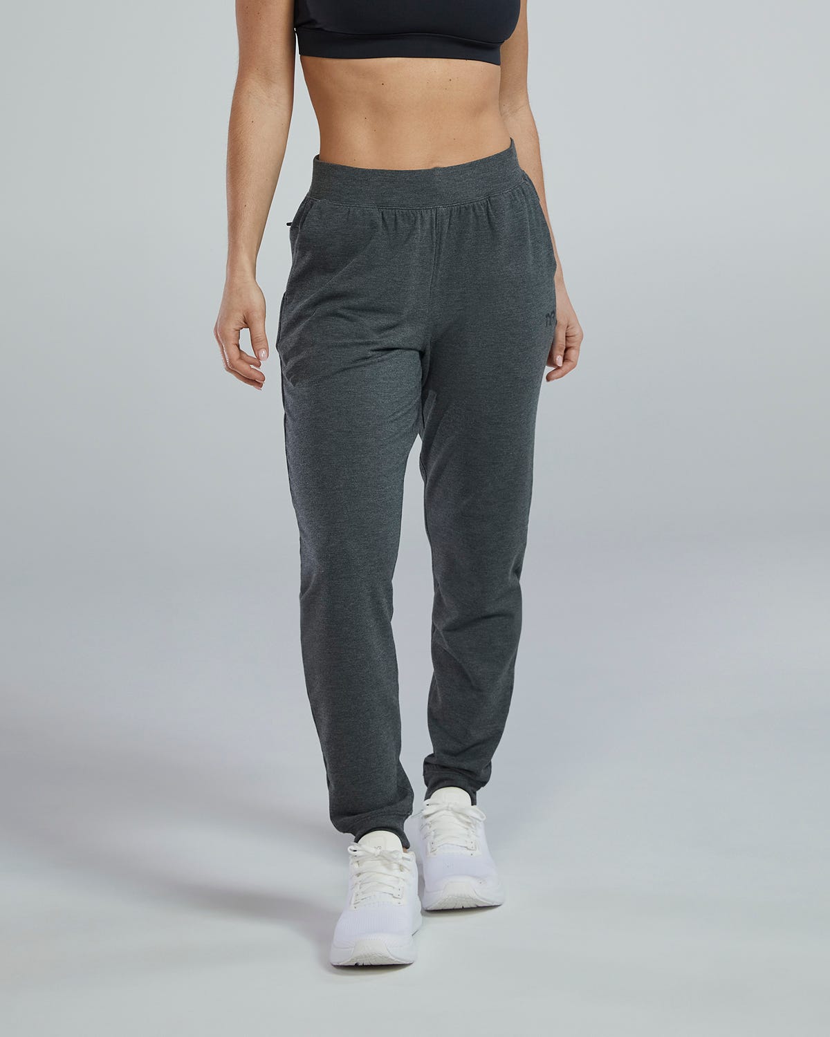  TYR UltraSoftWomen's Midweight Terry A.M. Joggers - Solid / Heather