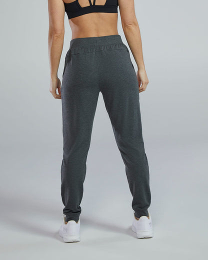 TYR UltraSoftWomen's Midweight Terry A.M. Joggers - Solid / Heather