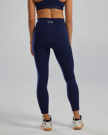  TYR Joule Eliteª Women's High-Rise 25" Pocket Leggings - Solid