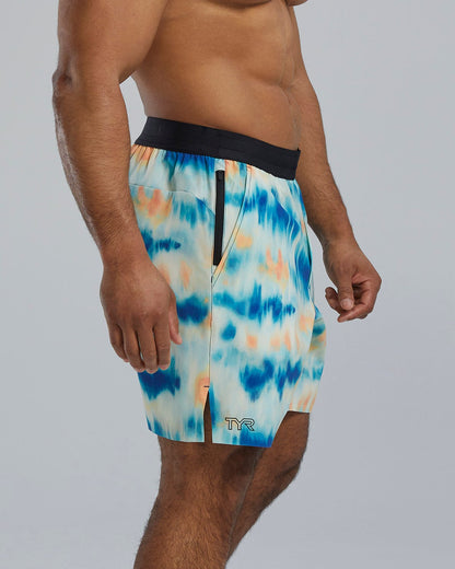  TYR HydrosphereªMen's Unlined 7" Unbroken Shorts - Spectrik