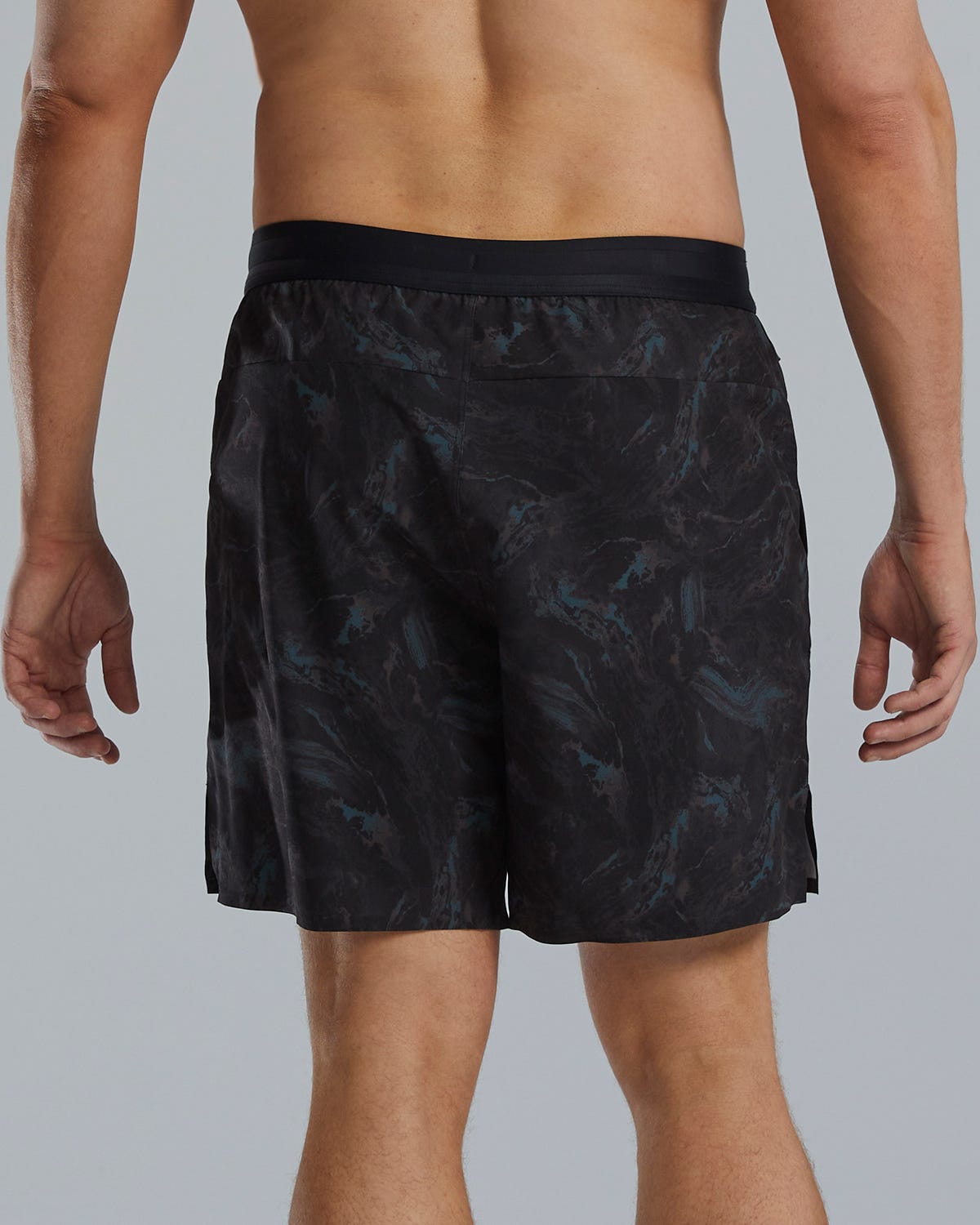  TYR Hydrosphereª Men's Lined 7" Unbroken Shorts - Meteorite