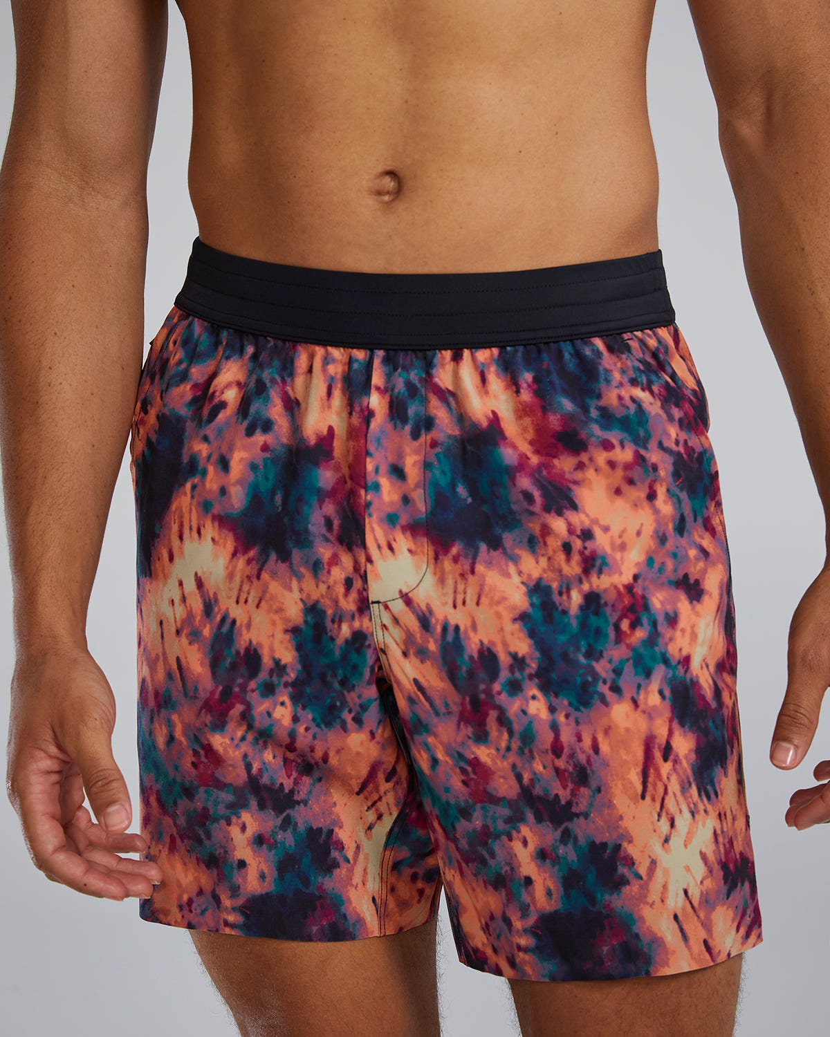 TYR Hydrosphere¨ - Men's Unbroken Shorts - Unlined 7" - Solid