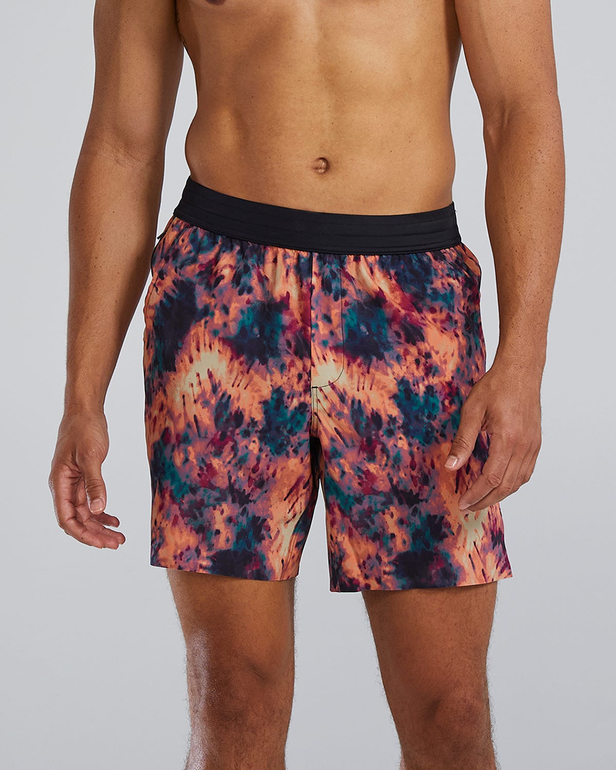 TYR Hydrosphere¨ - Men's Unbroken Shorts - Unlined 7" - Solid