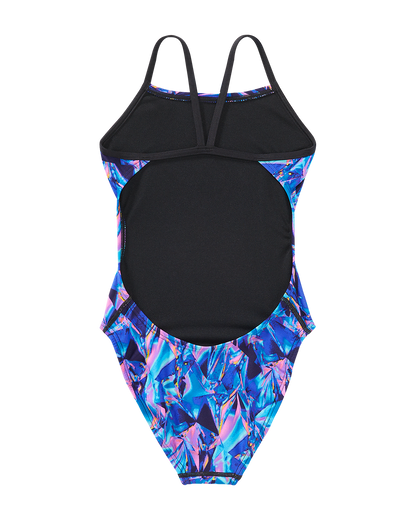  TYR Durafast Elite® Girls' Cutoutfit Swimsuit - Crystalized