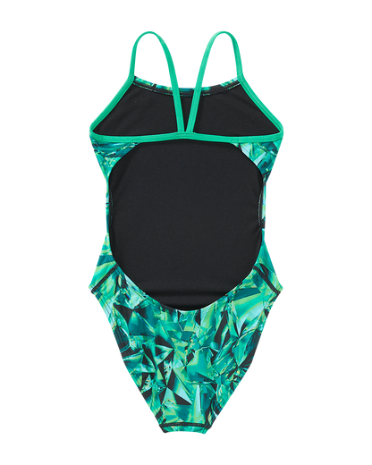  TYR Durafast Elite® Girls' Cutoutfit Swimsuit - Crystalized