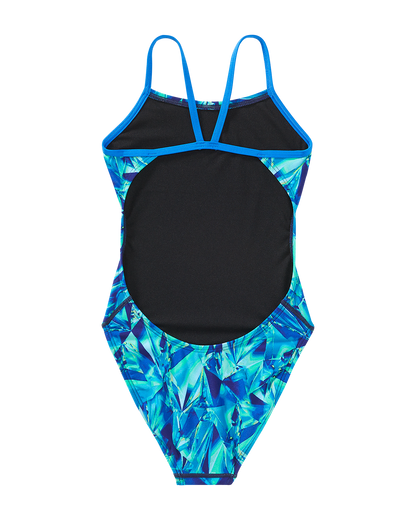 TYR Durafast Elite® Girls' Cutoutfit Swimsuit - Crystalized