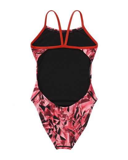  TYR Durafast Elite® Girls' Cutoutfit Swimsuit - Crystalized