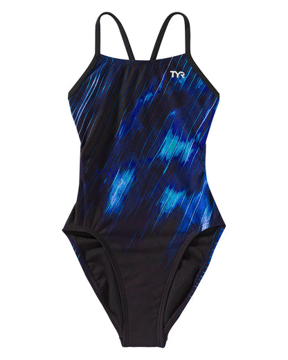  TYR Durafast Elite® Girl's Cutoutfit Swimsuit - Cycloid