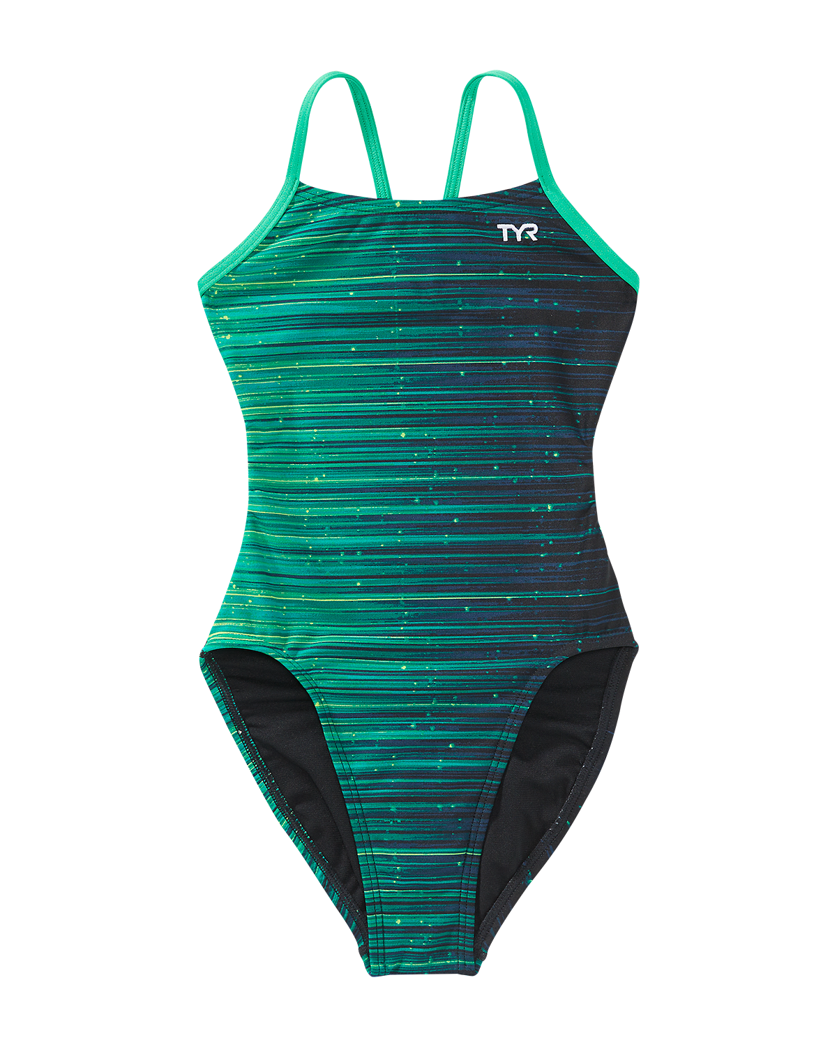  TYR Durafast Elite® Girls' Cutoutfit Swimsuit - Speedwarp