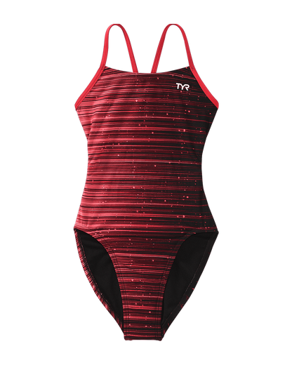  TYR Durafast Elite® Girls' Cutoutfit Swimsuit - Speedwarp