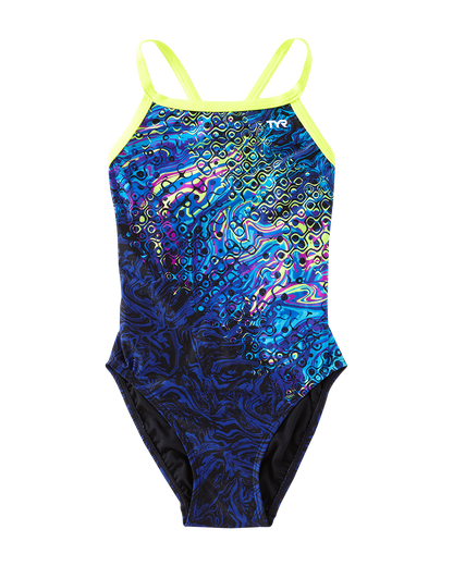  TYR Durafast Elite® Girls' Diamondfit Swimsuit - Chroma