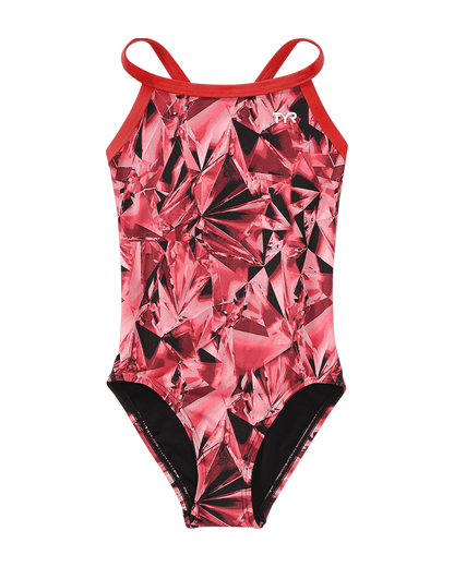  TYR Durafast Elite® Girls' Diamondfit Swimsuit - Crystalized