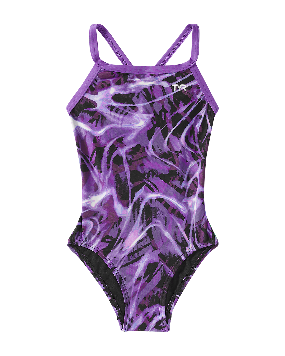  TYR Durafast Lite® Girls Diamondfit Swimsuit - Electro