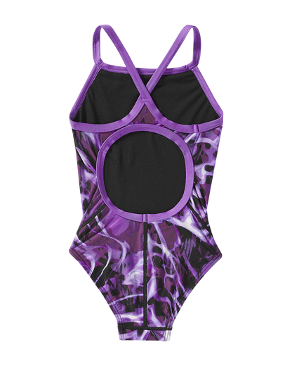  TYR Durafast Lite® Girls Diamondfit Swimsuit - Electro