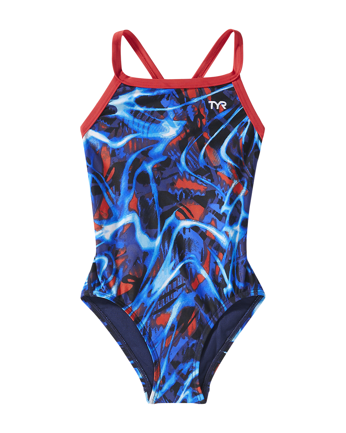  TYR Durafast Lite® Girls Diamondfit Swimsuit - Electro