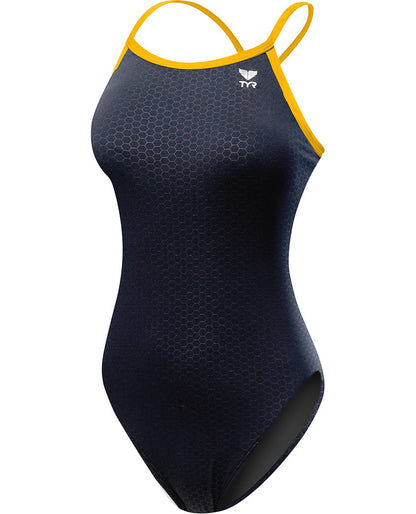  TYR Durafast Elite® Girls' Diamondfit Swimsuit - Hexa