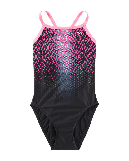  TYR Durafast Elite® Girls' Diamondfit Swimsuit - Odyssey
