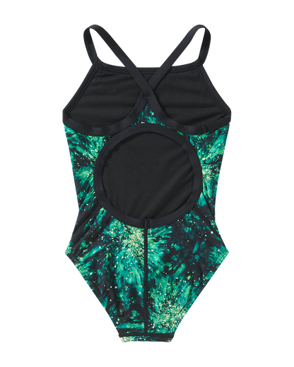  TYR Durafast Lite® Girls Diamondfit Swimsuit - Radiant Flare