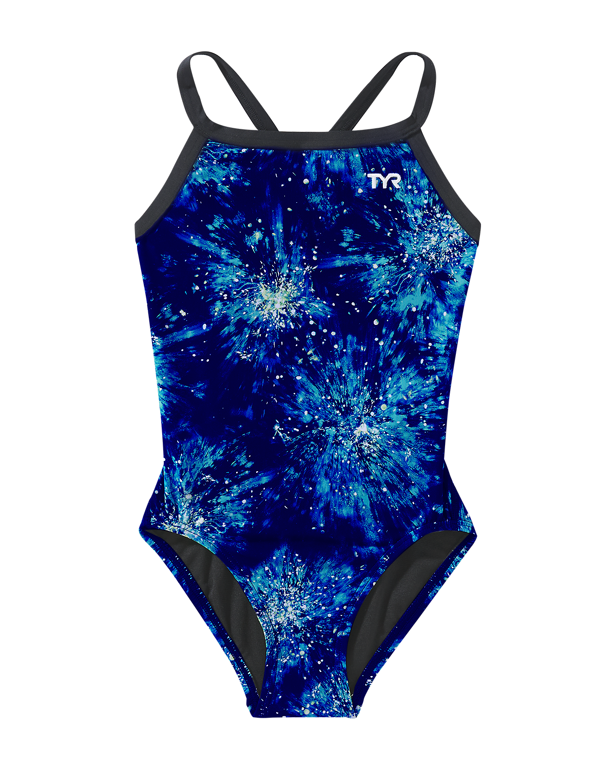  TYR Durafast Lite® Girls Diamondfit Swimsuit - Radiant Flare
