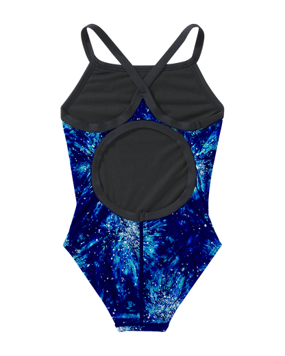  TYR Durafast Lite® Girls Diamondfit Swimsuit - Radiant Flare