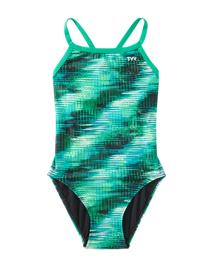 TYR Durafast Elite® Girls' Diamondfit Swimsuit - Surge