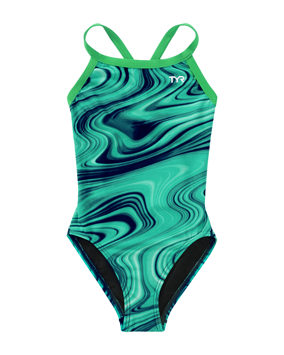  TYR Durafast Elite® Girls' Diamondfit Swimsuit - Vitality