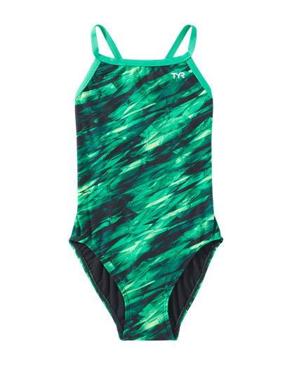  TYR Durafast Elite® Girls' Diamondfit Swimsuit - Vitric