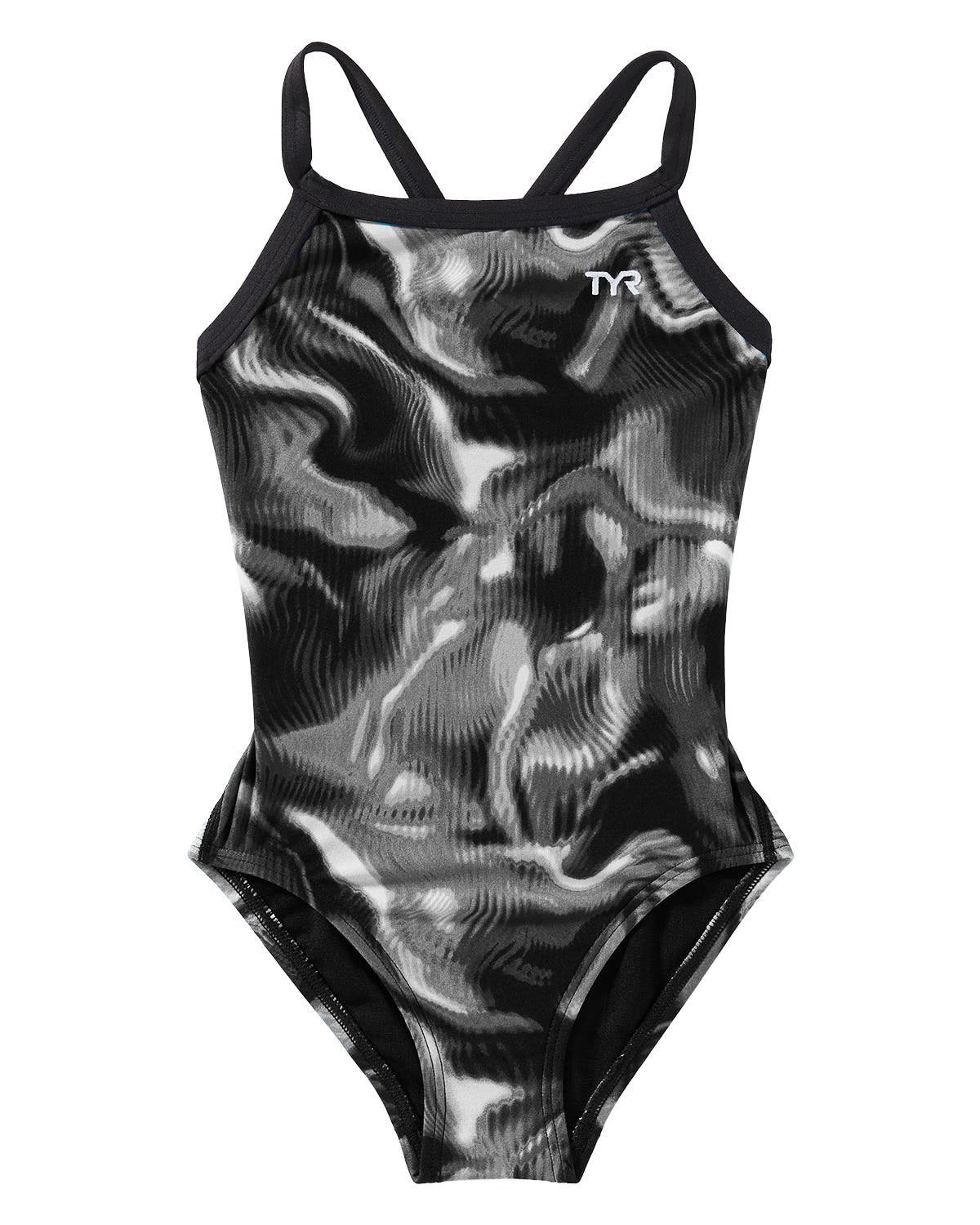  TYR Durafast Elite® Girl's Diamondfit Swimsuit - Waveform